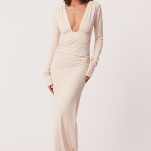 FOXX LONG SLEEVE MAXI DRESS