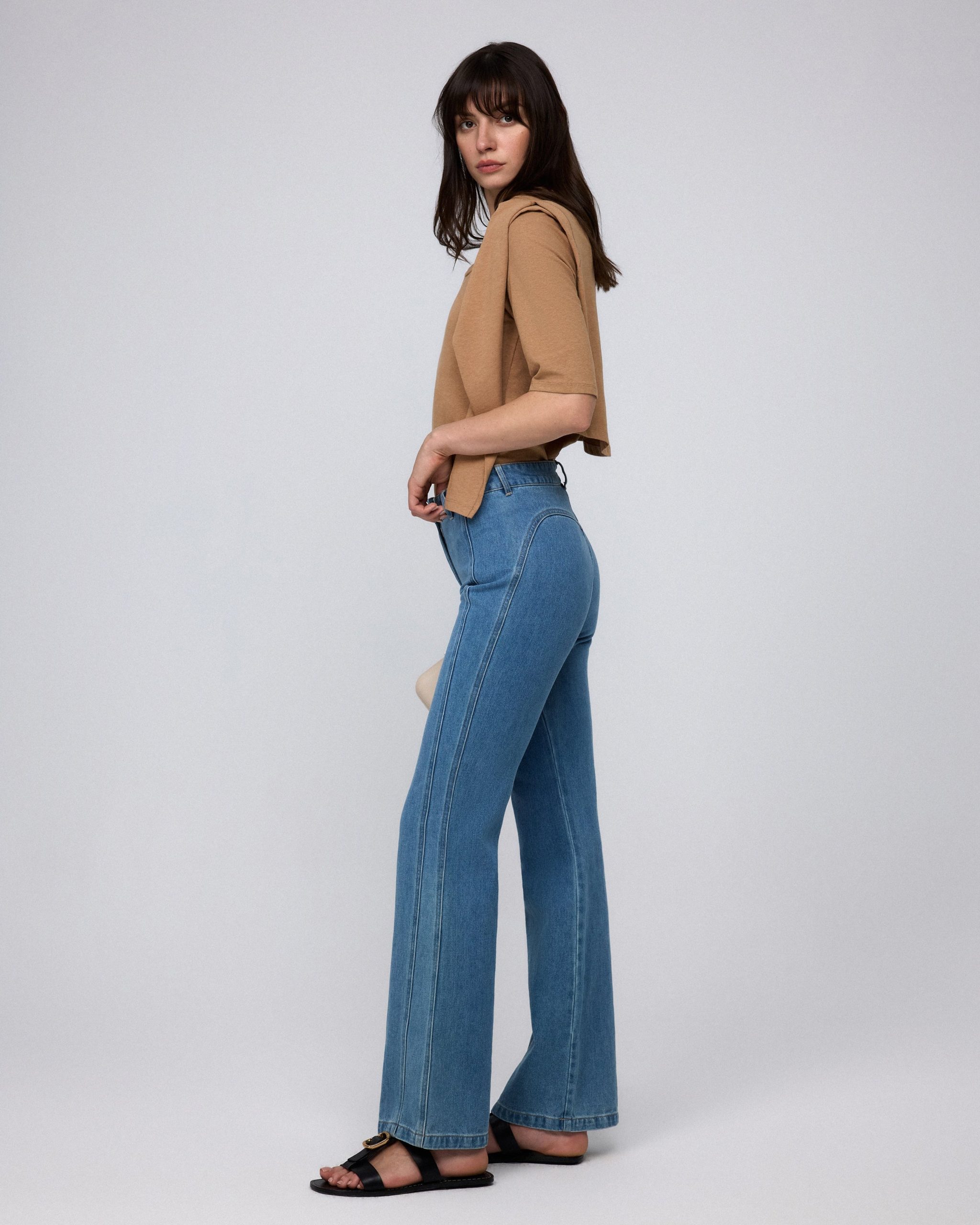 Denim Atelier Flare Jeans - Image 4