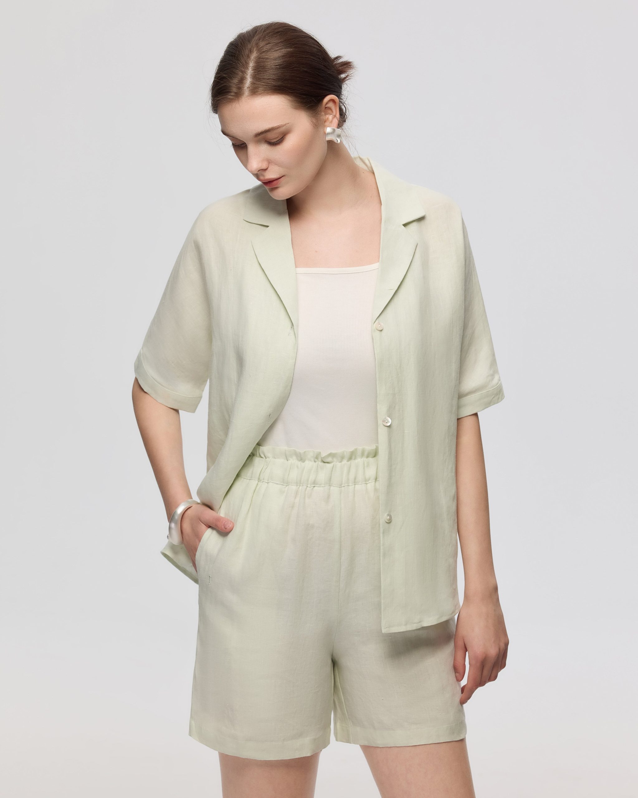 Juana Hemp Pull-on Shorts - Image 4