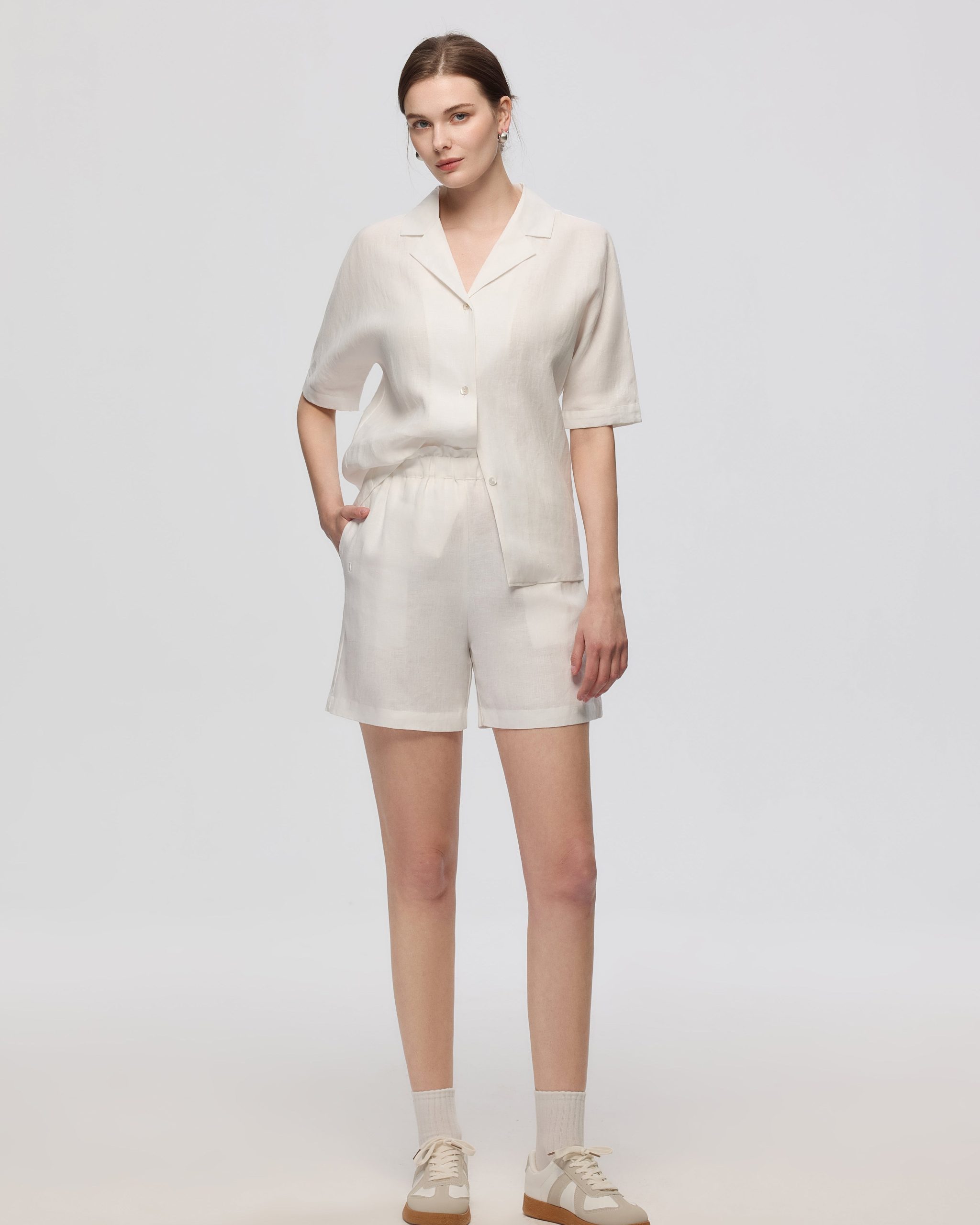 Juana Hemp Pull-on Shorts - Image 4