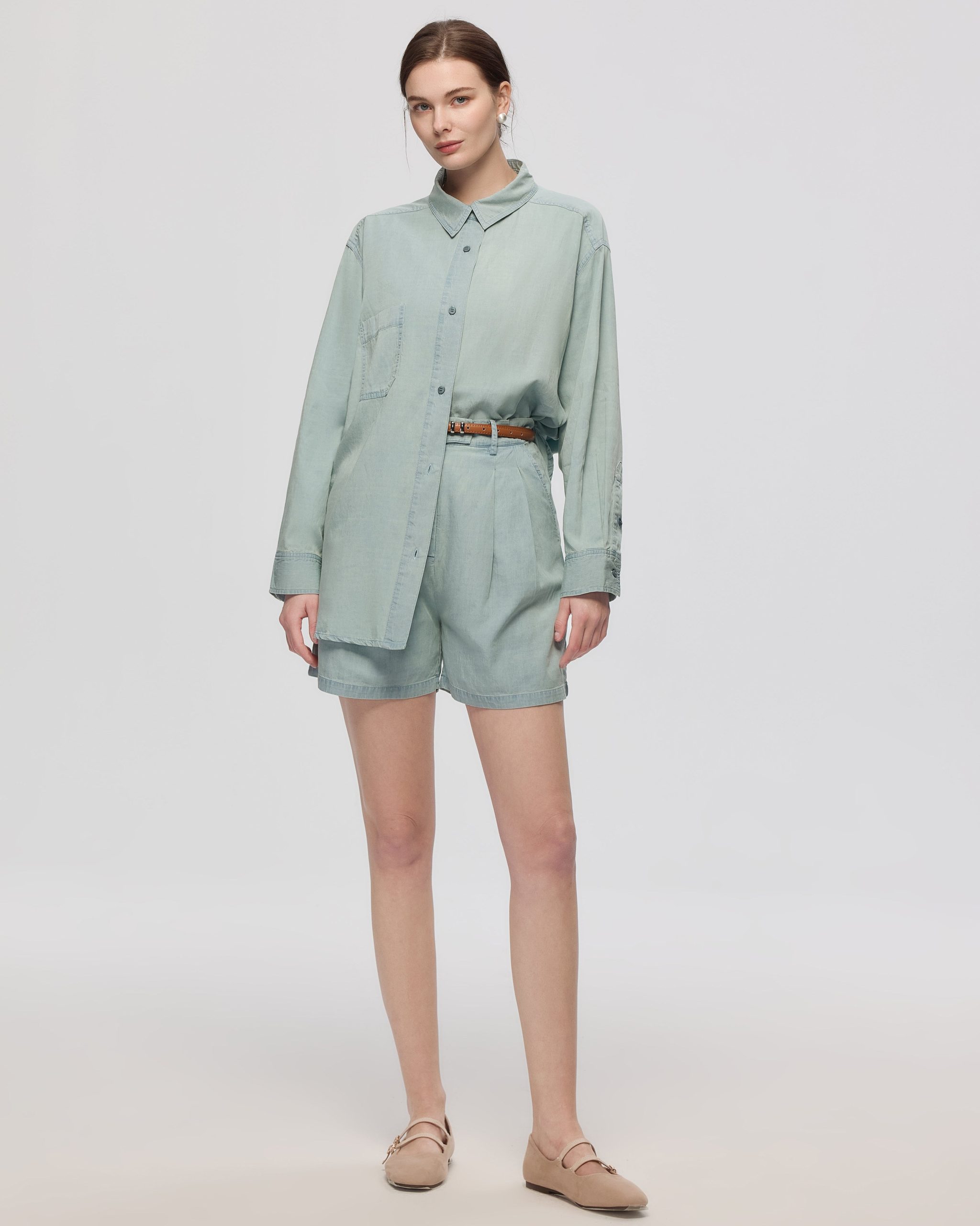 Lyricist Pleated Shorts - Image 2