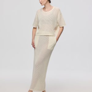 Marina Open Knit Skirt