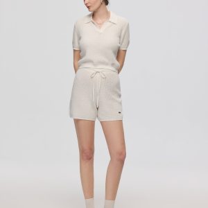 Noa Open Knit Shorts